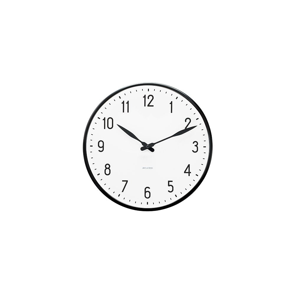 ARNE JACOBSEN Wall Clock Station 210mm 43633