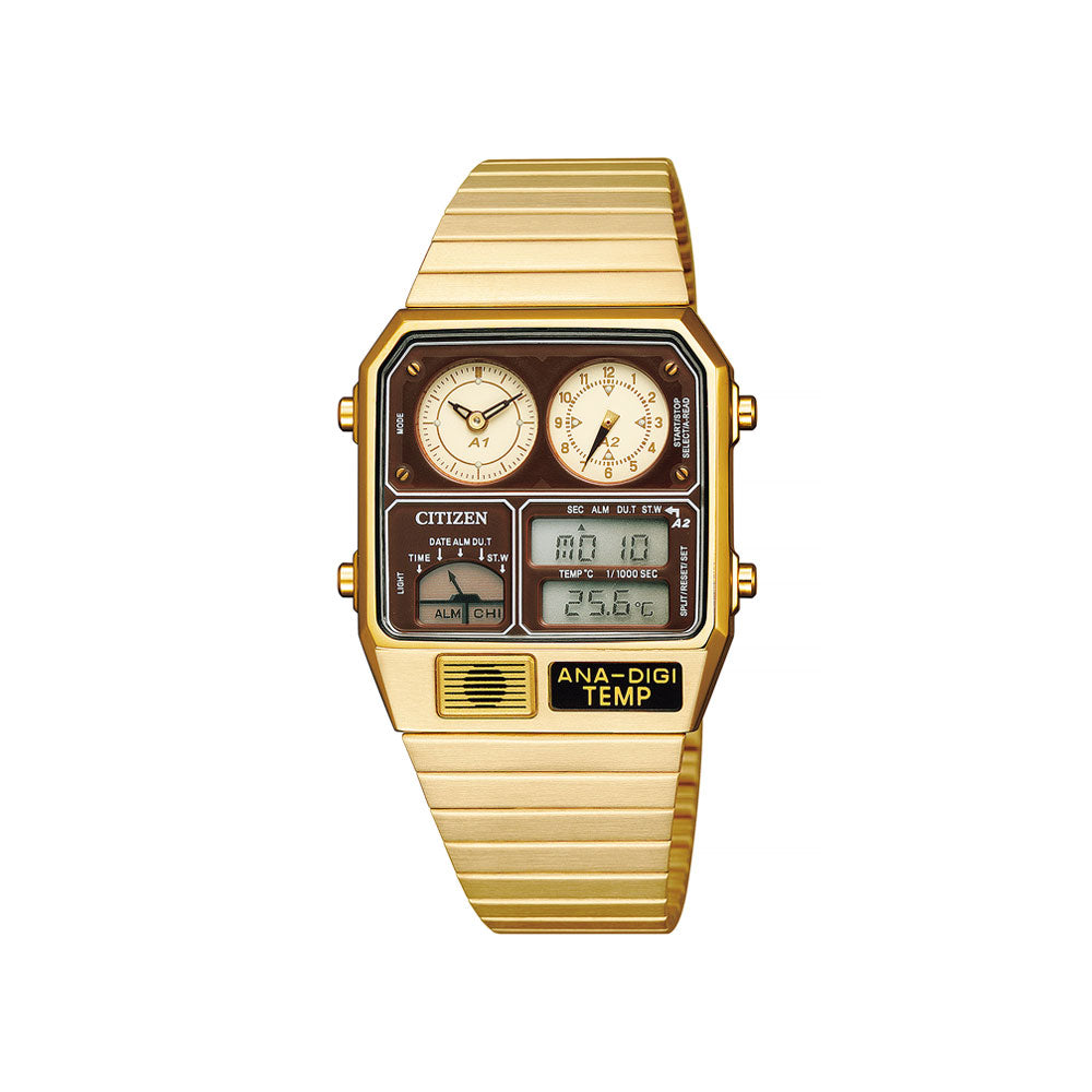 4,400円シチズン　腕時計　ANA-DIGI TEMP ヴィンテージ 稼働品