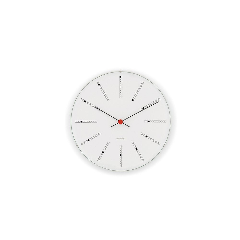 ARNE JACOBSEN Wall Clock Bankers 210mm 43630