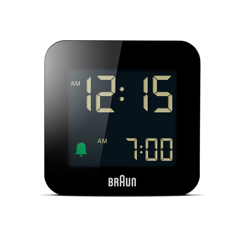 BRAUN Digital Alarm Clock BC08B – 東京ウォッチスタイル