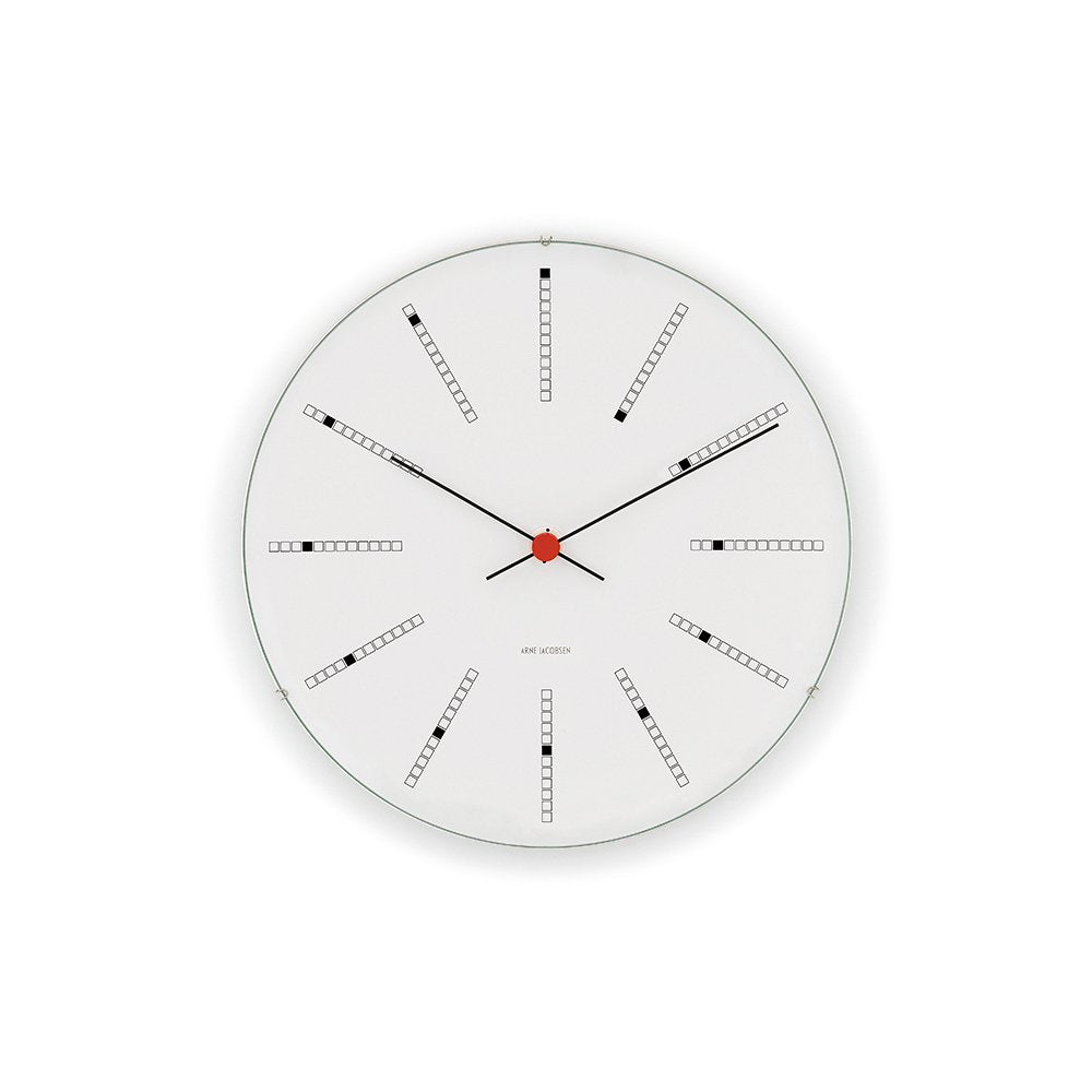 ARNE JACOBSEN Wall Clock Bankers 290mm 43640