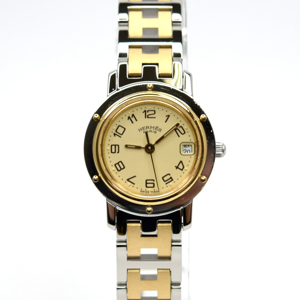 全品5倍Vintage『HERMES』CL4.220 クリッパー 腕時計 箱+コマ付き 時計