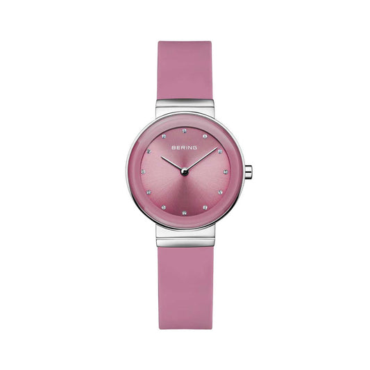 BERING COLOURFUL Summer Pink 10129-909（ベーリング カラフルサマー シリコンラバー ピンク）ベーリング 時計