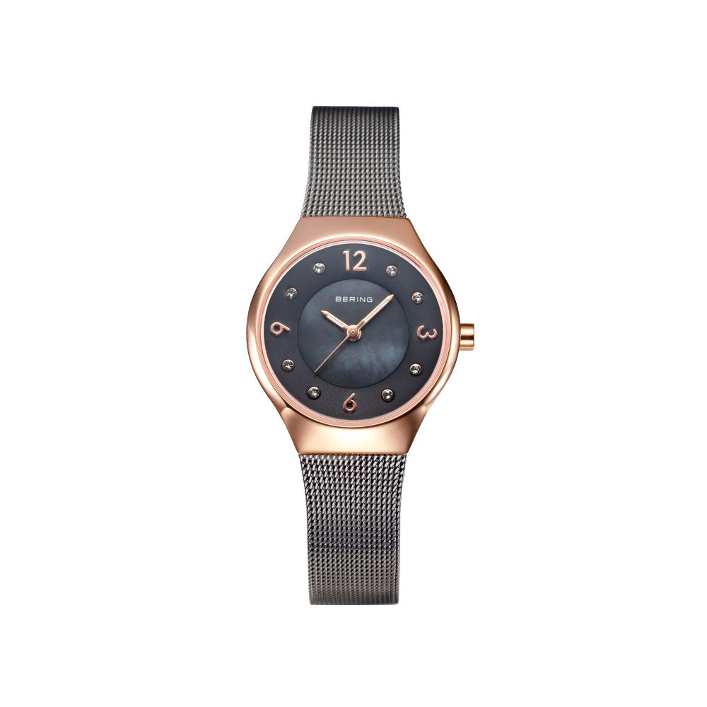 BERING Ladies Classic Scandinavian Curving Mesh Brown 11427-262 ベーリング 腕時計