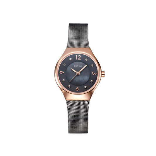 BERING Ladies Classic Scandinavian Curving Mesh Brown 11427-262 ベーリング 腕時計