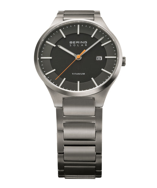 BERING Mens Full Titanium Solar 15239-779 ベーリング 時計