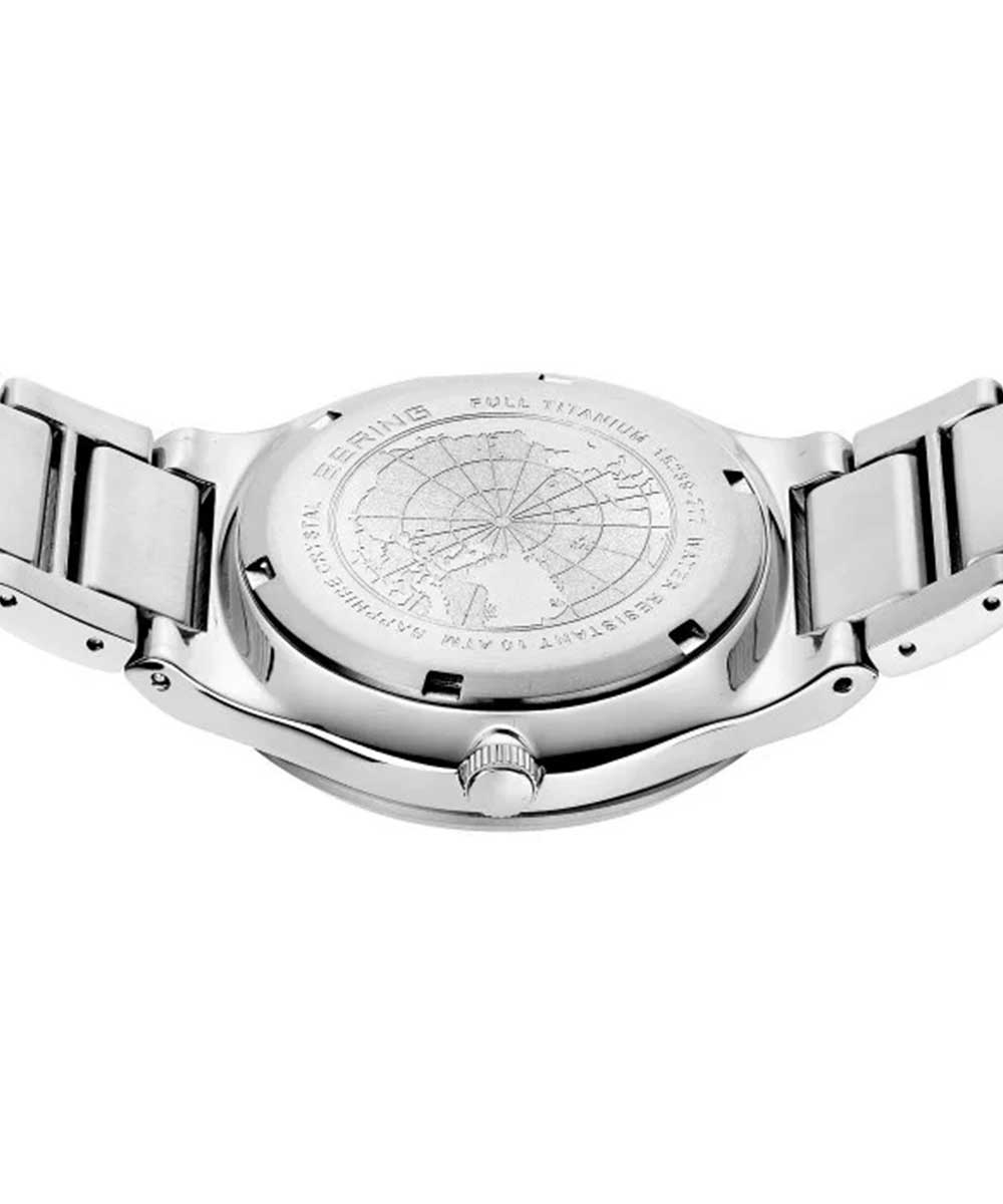 BERING Mens Full Titanium Solar 15239-779 ベーリング 時計