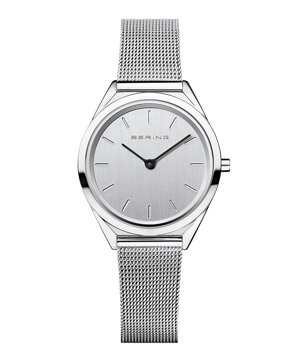 BERING Ladies Ultra Slim Silver 17031-000 ベーリング 時計