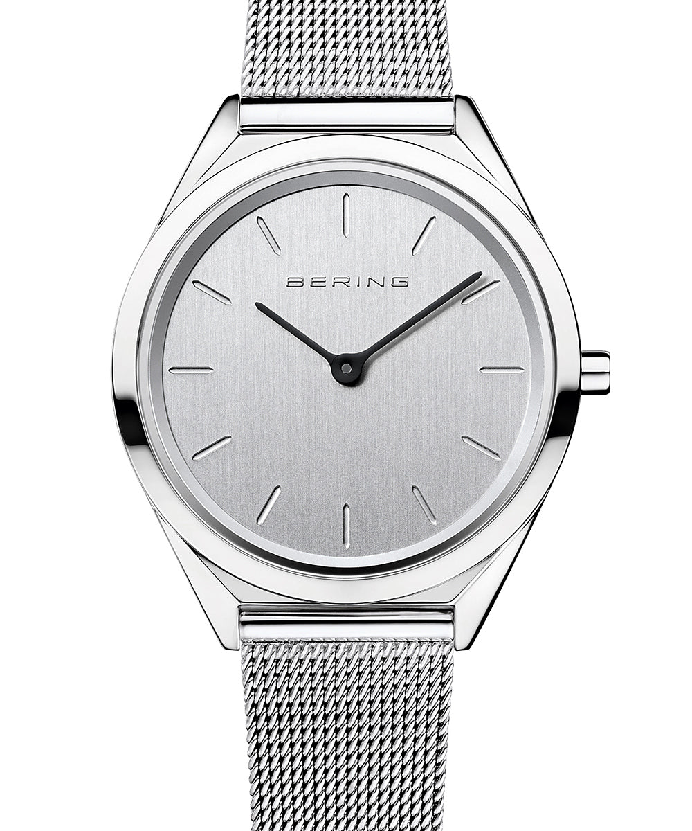 BERING Ladies Ultra Slim Silver 17031-000 ベーリング 時計