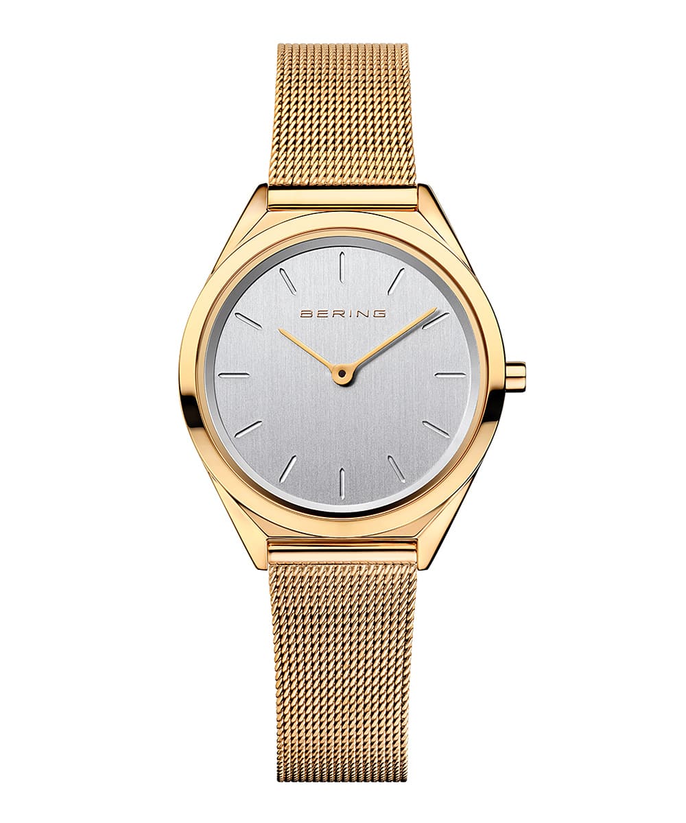 BERING Ladies Ultra Slim Gold  17031-334 ベーリング 時計