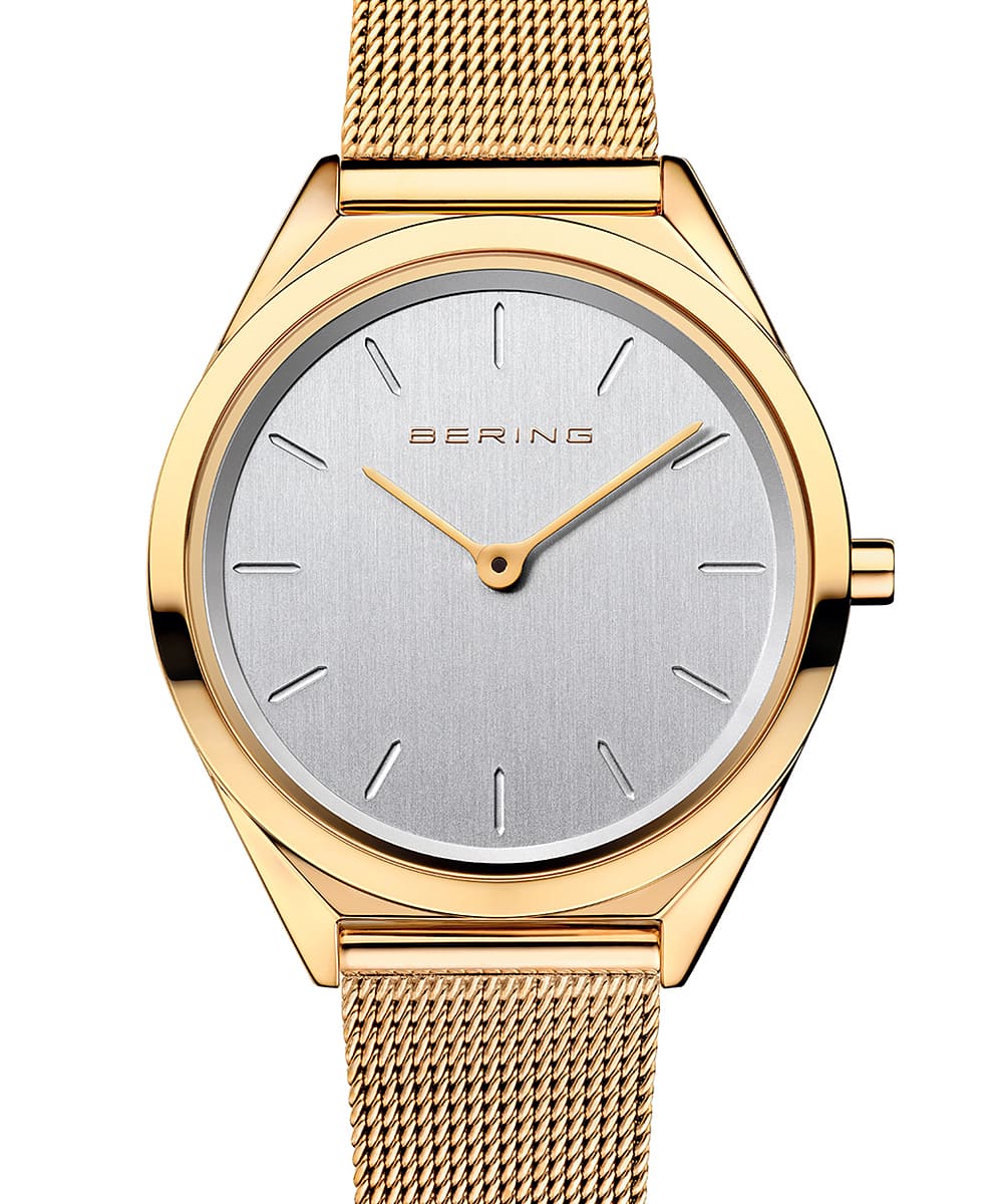 BERING Ladies Ultra Slim Gold  17031-334 ベーリング 時計