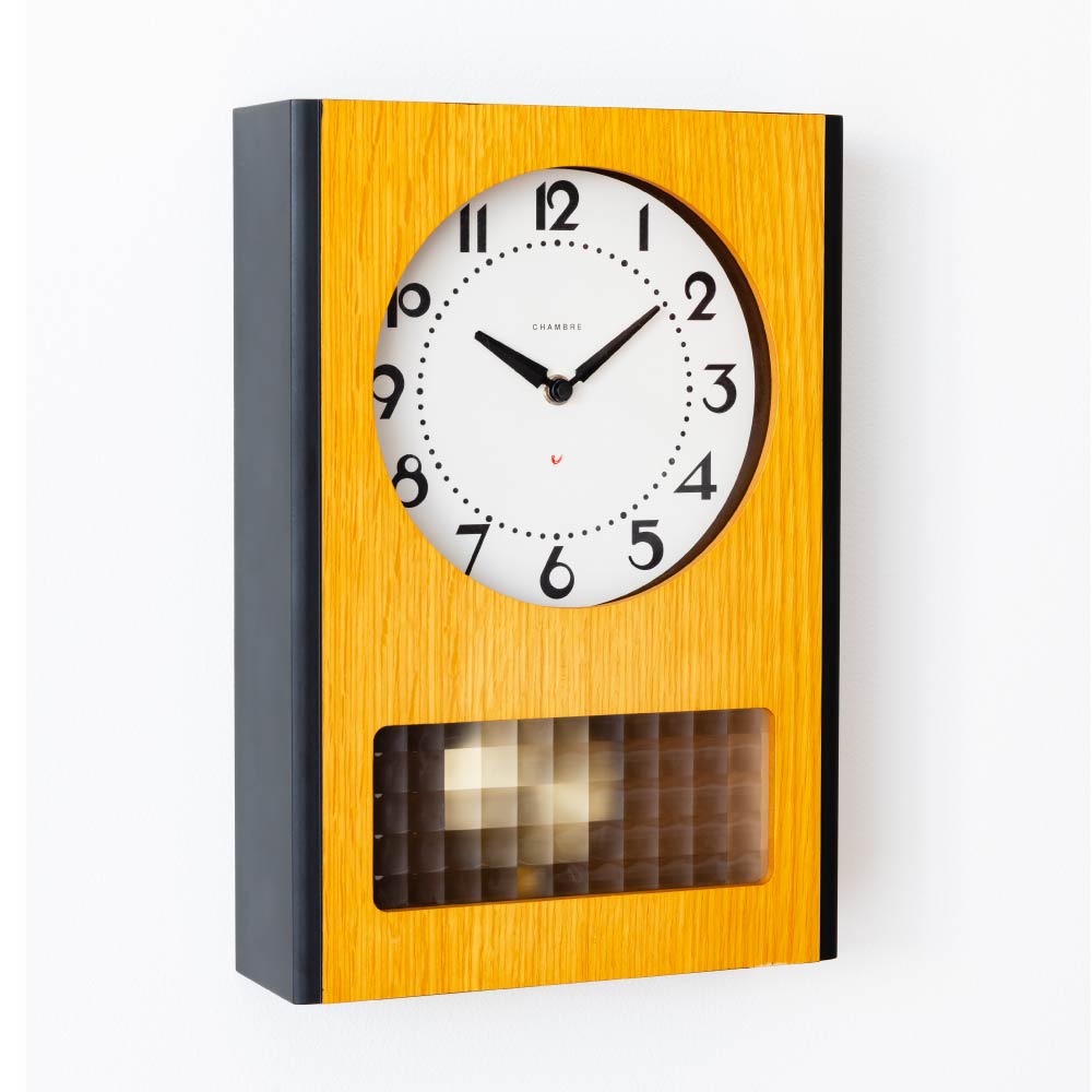 CHAMBRE BC PENDULUM CLOCK OAK CH-051OA シャンブル 壁掛け時計