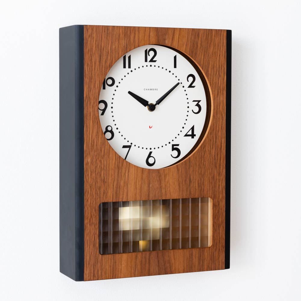 CHAMBRE BC PENDULUM CLOCK WALNUT CH-051WN シャンブル 壁掛け時計