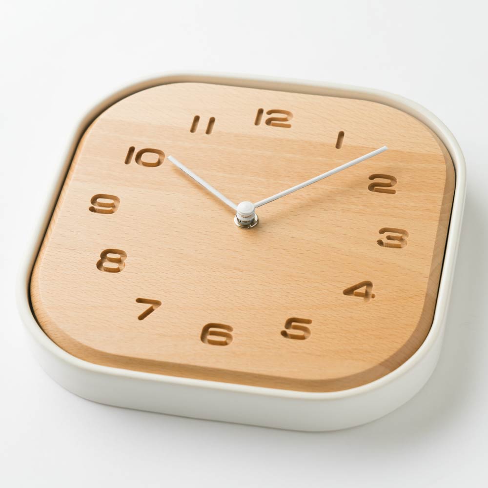 CHAMBRE TOUKI CLOCK 白磁 CH-061WH シャンブル 壁掛け時計 – 東京