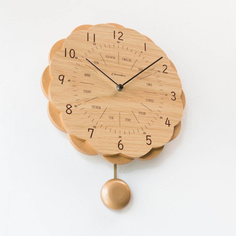 CHAMBRE SUN CLOCK OAK CH-062OA – 東京ウォッチスタイル