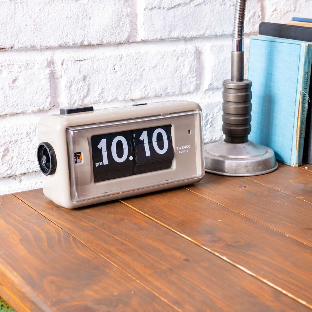 TWEMCO DESK TOP ALARM CLOCK AL-30GYB トゥエンコ 置き時計 – 東京