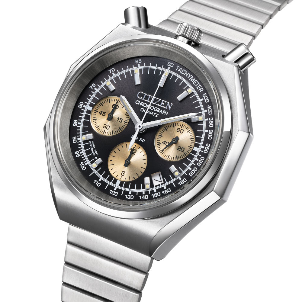 CITIZEN RECORD LABEL TSUNO CHRONO Custom Limited AN3700-54E 世界限定1,600本 シチズン  レコードレーベル