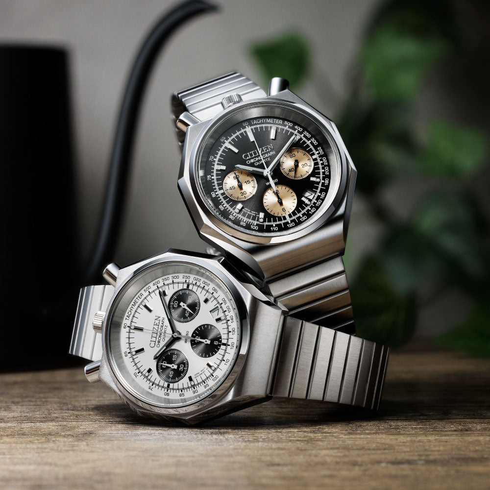 CITIZEN RECORD LABEL TSUNO CHRONO Custom Limited AN3700-54E 世界限定1,600本 シチズン レコードレーベル