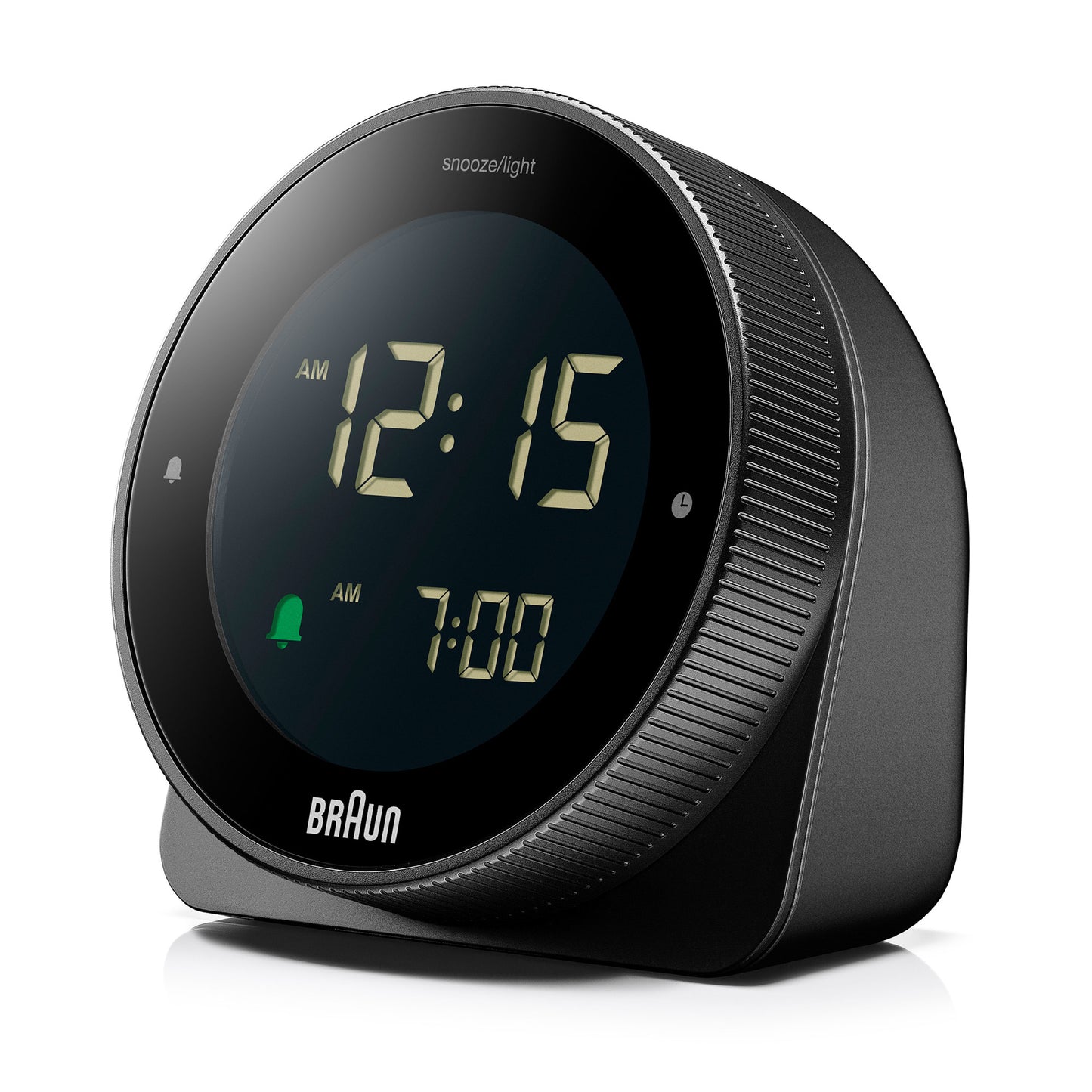 BRAUN DIGITAL CLOCK BLACK BC24B デジタルクロック 卓上時計