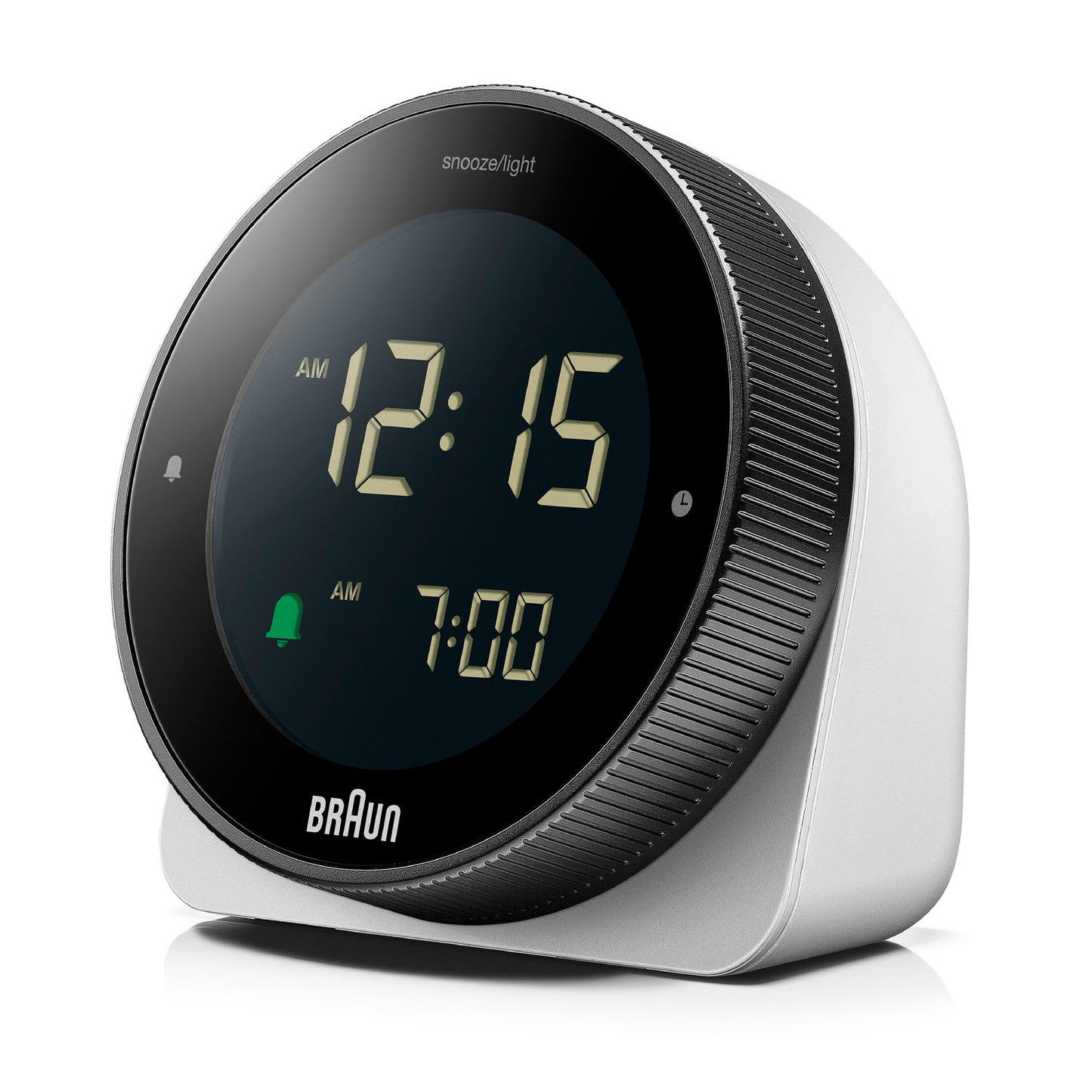 BRAUN DIGITAL CLOCK WHITE BC24W デジタルクロック 卓上時計