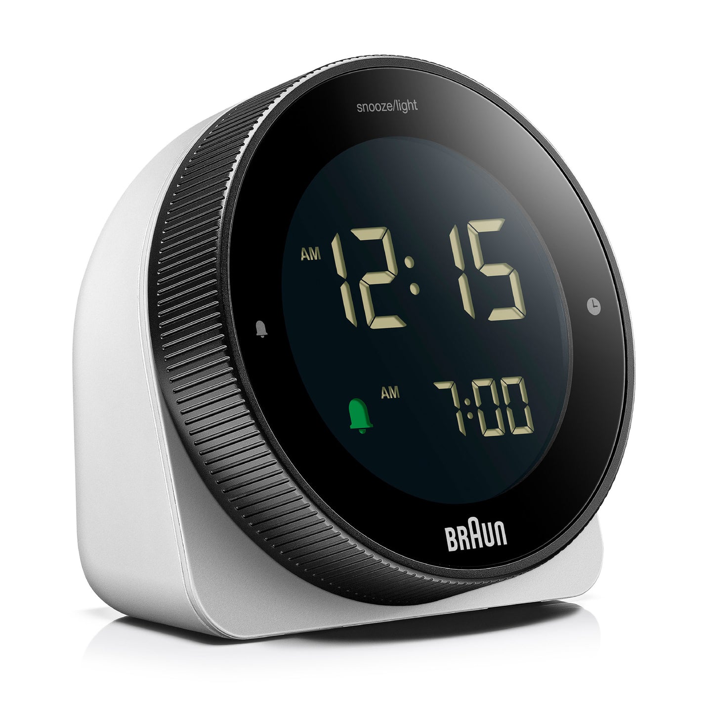 BRAUN DIGITAL CLOCK WHITE BC24W デジタルクロック 卓上時計