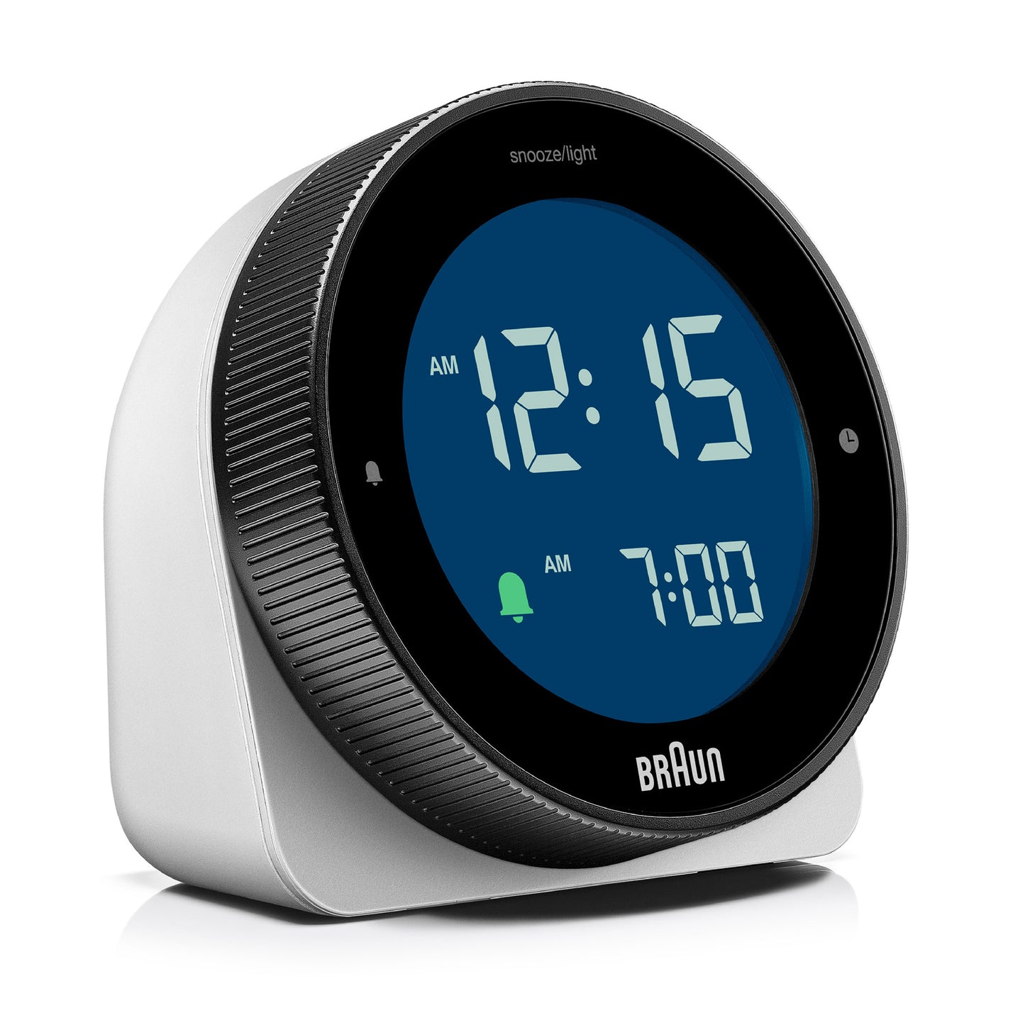 BRAUN DIGITAL CLOCK WHITE BC24W デジタルクロック 卓上時計