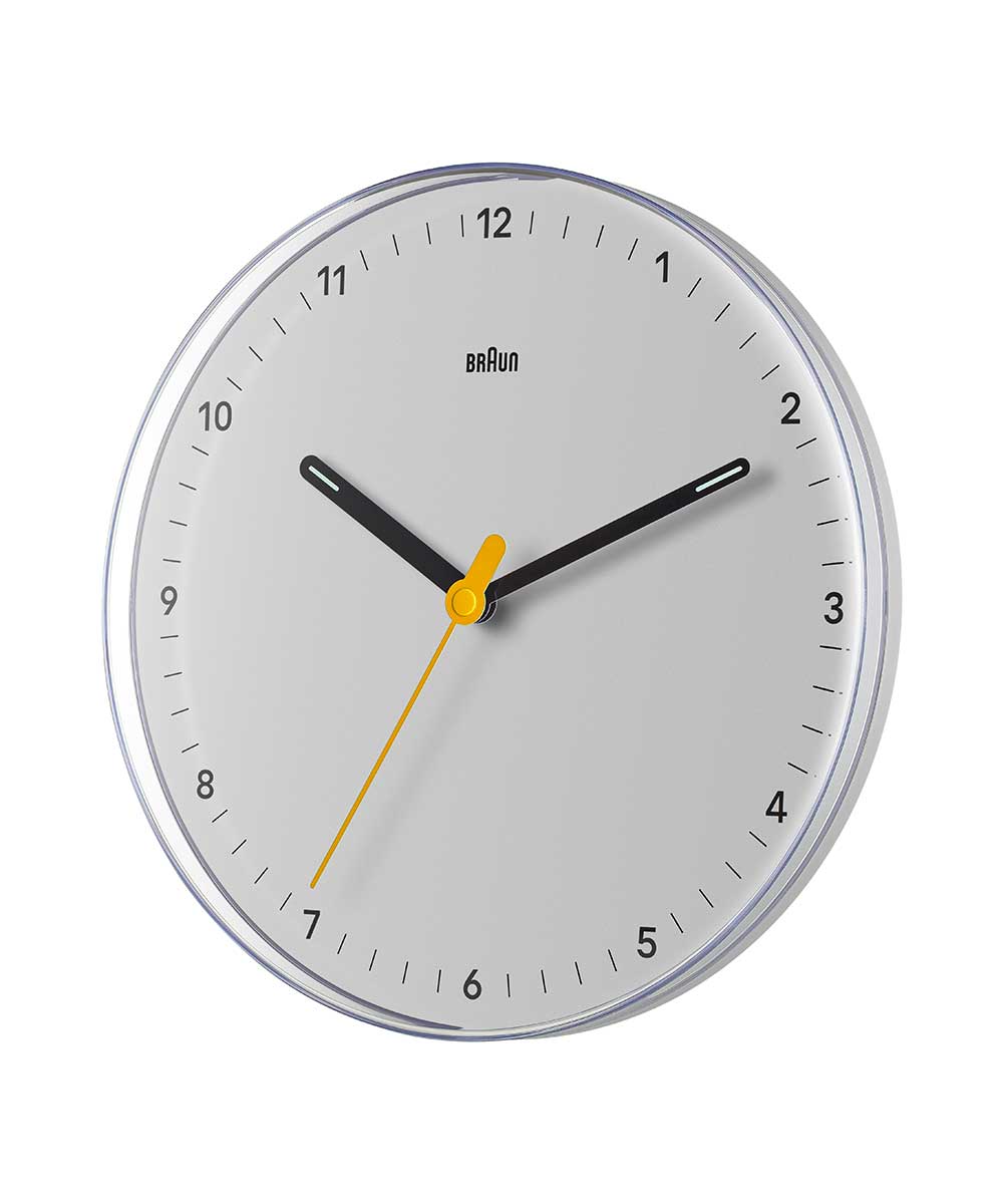 BRAUN WALL CLOCK WHITE BC26W ブラウン 掛け時計