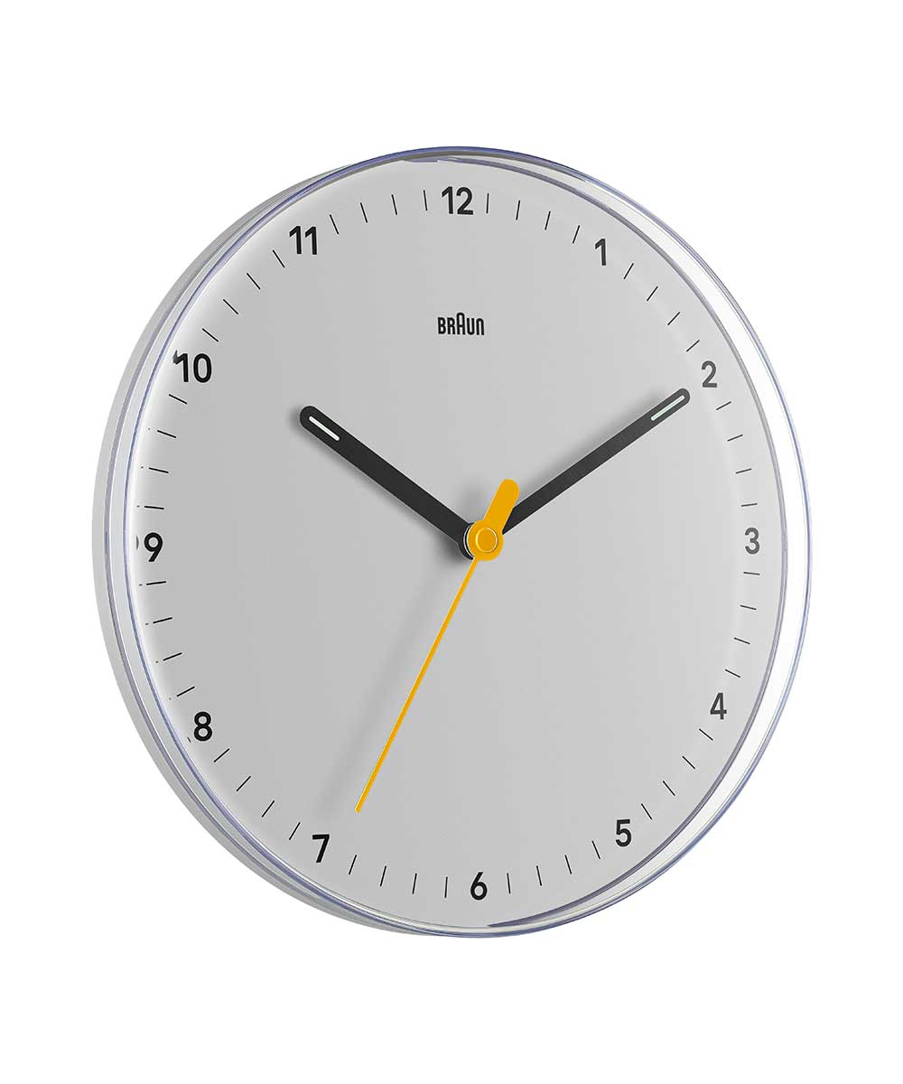 BRAUN WALL CLOCK WHITE BC26W ブラウン 掛け時計