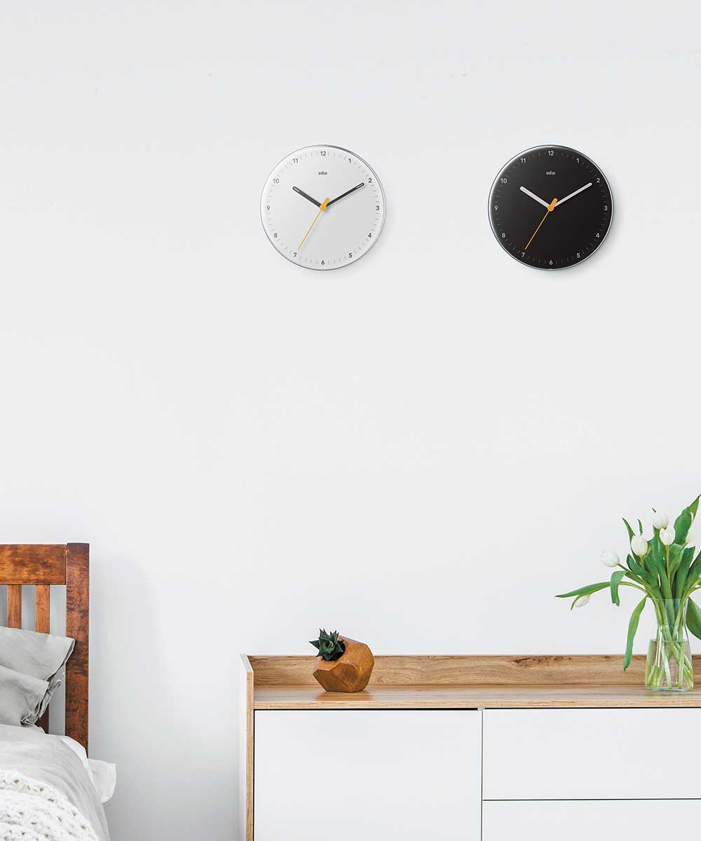 BRAUN WALL CLOCK WHITE BC26W ブラウン 掛け時計