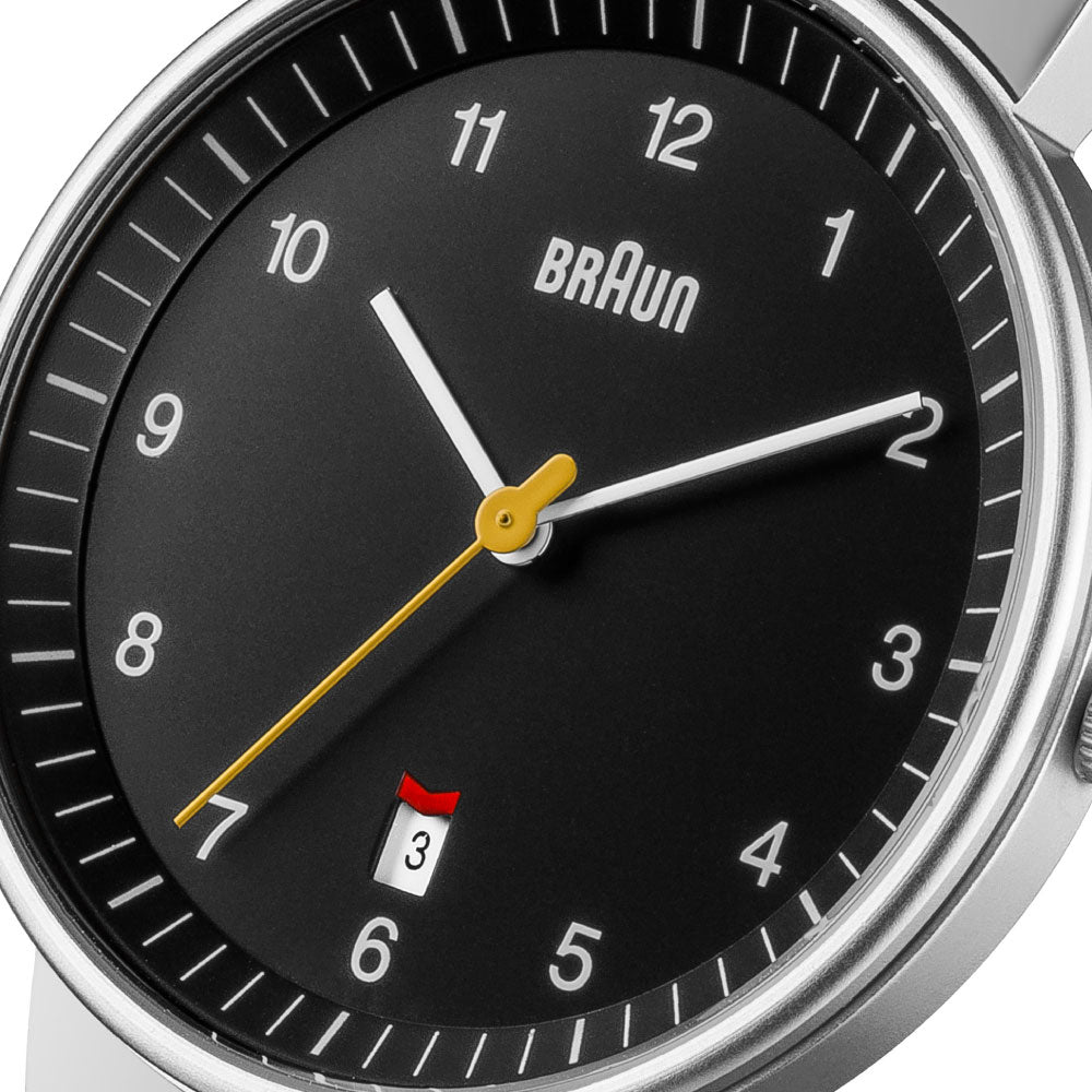 BRAUN WATCH BLACK×SILVER MESH BN0032BKSLMHG ブラウン腕時計 ブラック×シルバーメッシュベルト