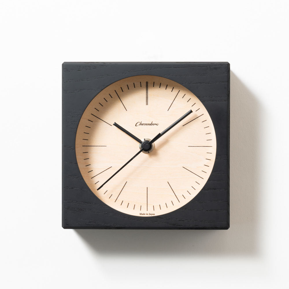 CHAMBRE LINE DESK CLOCK CH-075BK