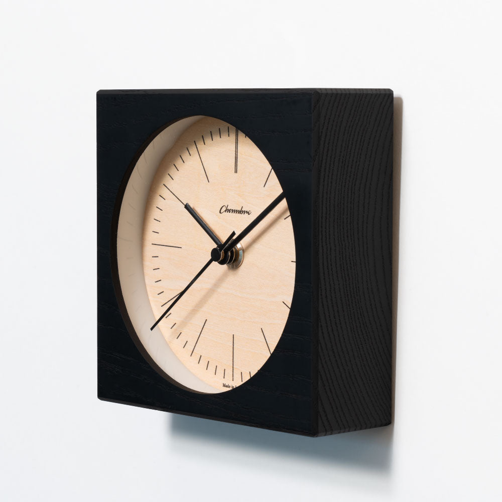 CHAMBRE LINE DESK CLOCK CH-075BK