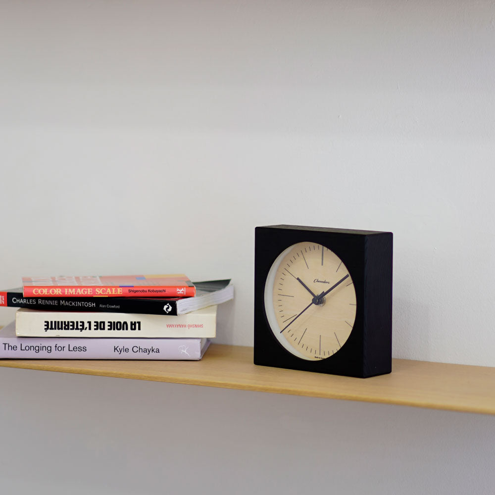 CHAMBRE LINE DESK CLOCK CH-075BK