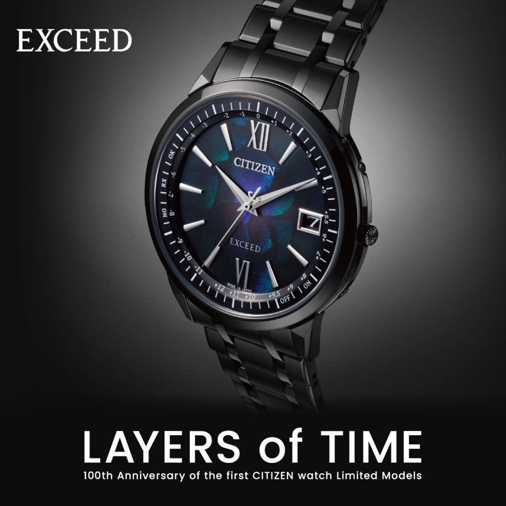 EXCEED CB1146-64E LAYERS of TIME 限定モデル450本 エクシード 腕時計 メンズ